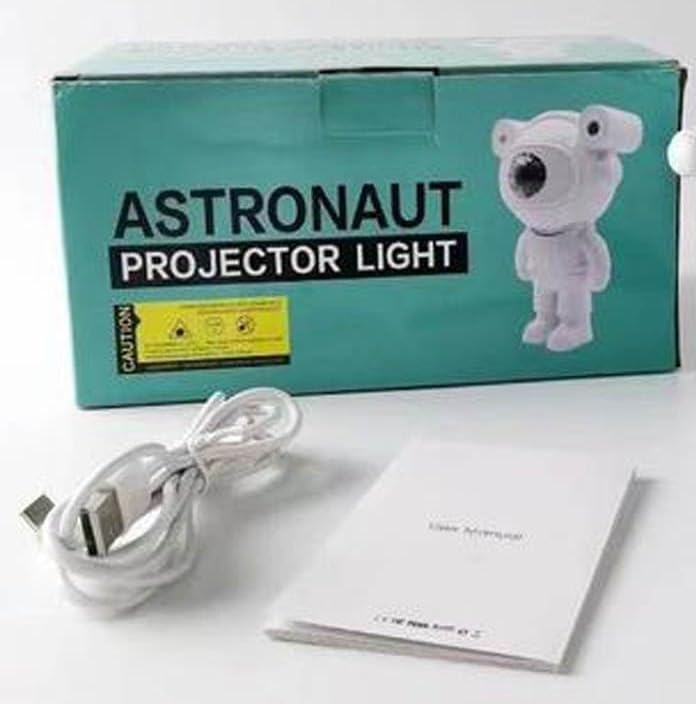 Space Decor Astronaut Speaker Projector Lamp Bluetooth Speaker