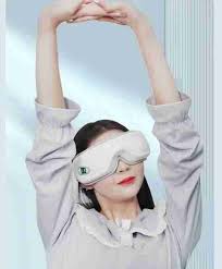 Smart Eye Massager with Warm Compression & Air Vibration Massage | Bluetooth Music, 180° Foldable & Rechargeable Design | Helps Relax Eye Strain, Stress & Supports Better Sleep | Ideal Wellness Gift for Men & Women